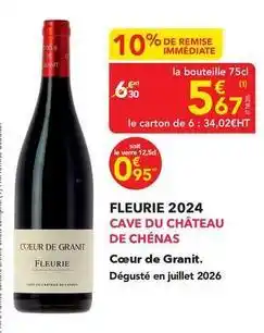 METRO Fleurie 2024 offre