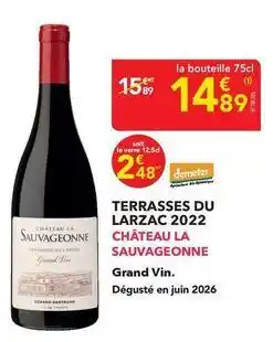 METRO Château - terrasses du larzac 2022 offre