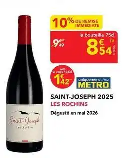 METRO Metro - saint-joseph 2025 offre