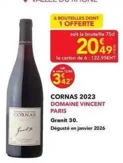 Domaine vincent paris - cornas 2023