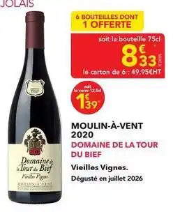 METRO Moulin-à-vent 2020 offre