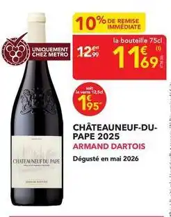 Metro - châteauneuf-du- pape 2025