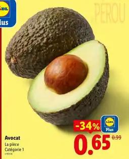 Lidl Avocat offre