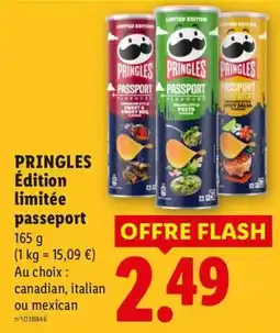 Lidl PRINGLES passeport offre