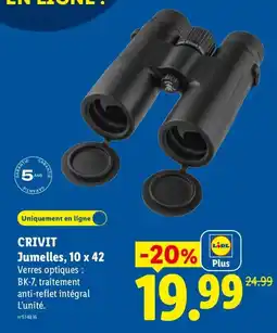 Lidl CRIVIT Jumelles offre