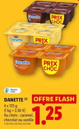 Lidl Danette offre