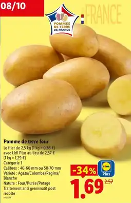 Lidl Pommes de terre four offre