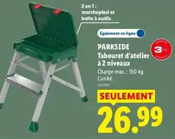 Lidl PARKSIDE Tabouret d'atelier offre