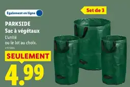 Lidl PARKSIDE Sac à végétaux offre