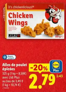 Lidl Chicken Wings offre