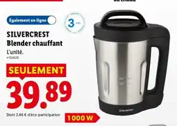 Lidl SILVERCREST Blender chauffant offre