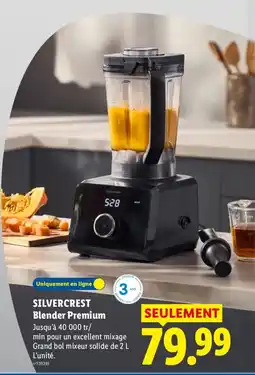 Lidl SILVERCREST Blender Premium offre