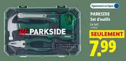 Lidl PARKSIDE Set d'outils offre