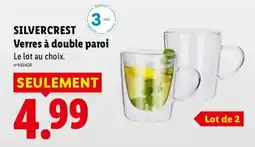 Lidl SILVERCREST Verres à double paroi offre