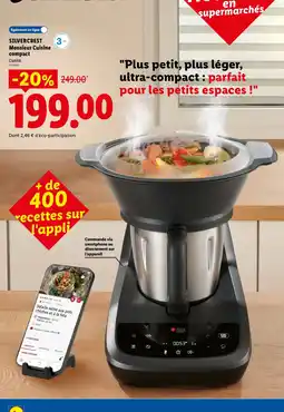 Lidl Silvercrest monsieur cuisine compact offre