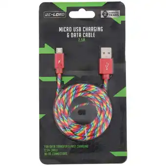 Action Câble de données micro-USB Re-load offre