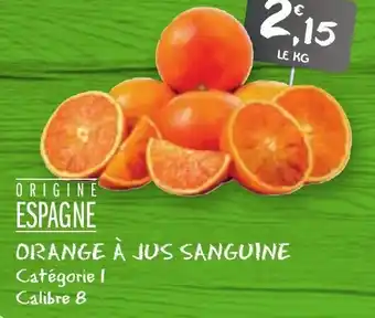 G20 Orange à jus sanguine offre