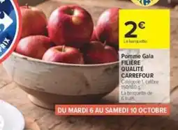 Carrefour Pomme Gala offre