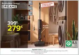 Carrefour DREAME Aspirateur laveur offre