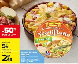Carrefour Ermitage fromage pour Tartiflette offre