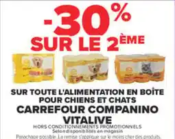 Carrefour Companino Vitalive offre