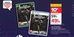 Carrefour Call of Duty Modern Warfare 4 offre