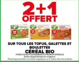 Carrefour Céréal Bio offre