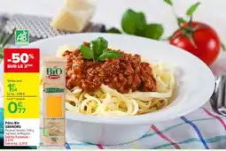 Carrefour Granoro Pâtes Bio offre