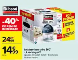 Carrefour Rubson absorbeur aéro 360° offre