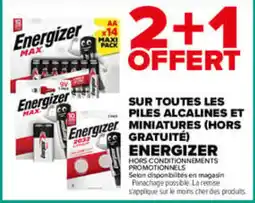 Carrefour Energizer piles offre