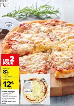 Carrefour Pizza 4 fromages offre