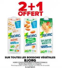 Carrefour BJORG Boissons végétales offre