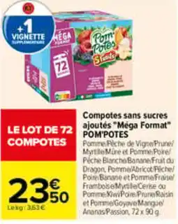 Carrefour Pom'Potes offre