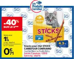 Carrefour Companino STICKS offre
