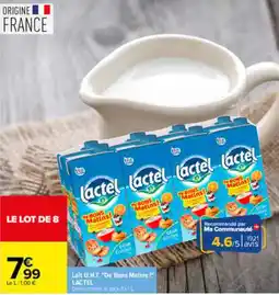 Carrefour Lactel Lait U.H.T. "De Bons Matins !" offre