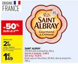 Carrefour SAINT ALBRAY offre