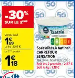 Carrefour Carrefour Sensation Tzatziki offre