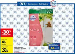 Carrefour Essential Papier hygiénique offre