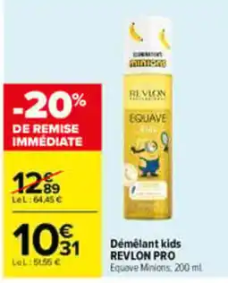 Carrefour REVLOn PRO Démêlant kids offre