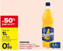 Carrefour Orangina offre