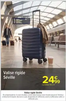 Carrefour Valise rigide Séville offre