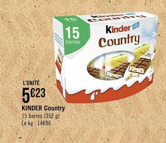 Casino Supermarchés Kinder Country offre