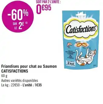 Casino Supermarchés Friandises Pour Chat Au Saumon offre