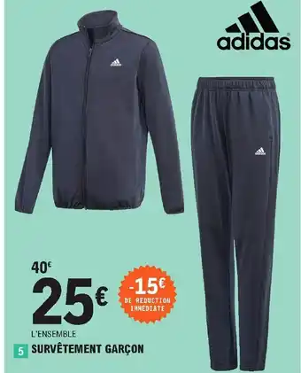 E.Leclerc Sport Survêtement Garçon offre
