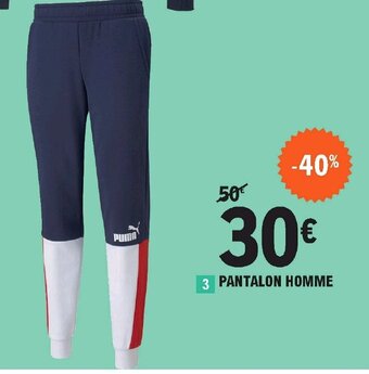 Pantalon Homme