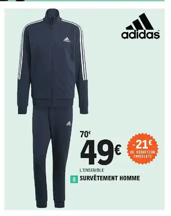 E.Leclerc Sport Survêtement Homme offre