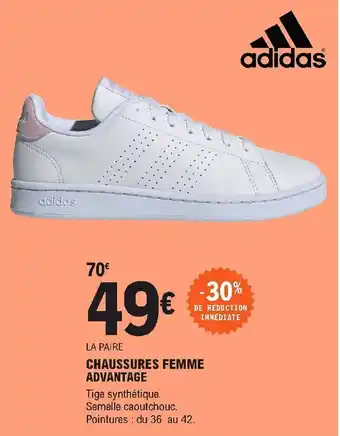 E.Leclerc Sport Chaussures Femme offre