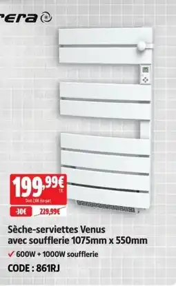 Screwfix Cera Sèche-serviettes Venus offre