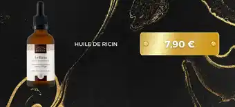 L'OMPTOIR DES HUILES Le Ricin