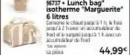 Thiriet Lunch bag isotherme marguerite offre
